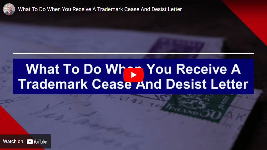 What To Do When You Receive A Trademark Cease And Desist Letter